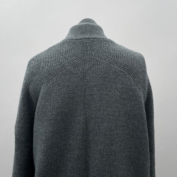 Lululemon Knit Cozy Open Front Long Sleeve Cardigan Pockets Wool Blend Women 4 - Picture 12 of 13